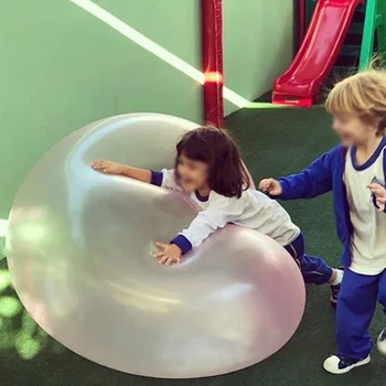 

large water ball 45-80cm huge bubble XL big balloon magic-bubble safety giant ballons kids gift birthday party favor grab globos
