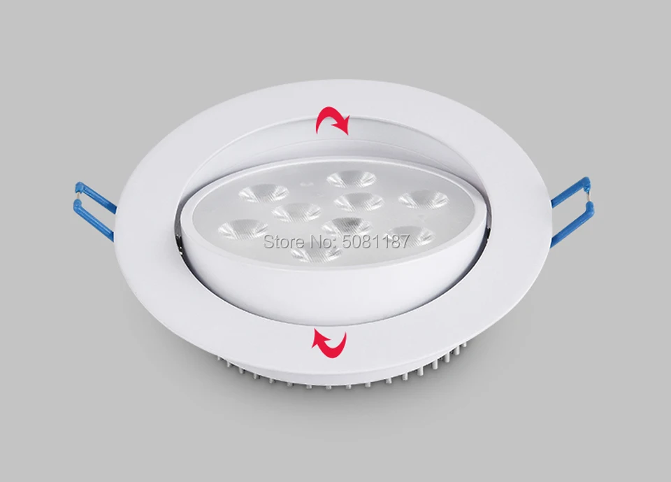 10PCS/Lot Samsung Chip 3 Years Warranty LED Ceiling Light 18W LED Downlight Dimmable LED Down Lighting Bulb Recessed Spotlight