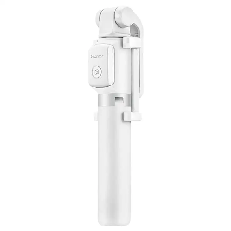 Белый huawei Honor AF15 Bluetooth селфи палка штатив портативный раздвижной монопод селфи палка для мобильного телефона - Цвет: Белый