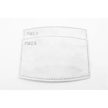 

Outdoor Running Cycling cHiking 5 Layers Filter Face Mask PM2.5 N95 Face Mask Filter Activated Carbon Breathing Filters Adult