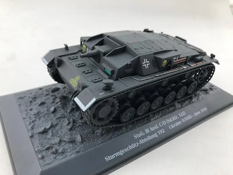 UKRAINE STUG III AUSF C/D SD KFZ 142 STURMGESCHUTZ ABTEILUNG 192 1/43 литье под давлением| |