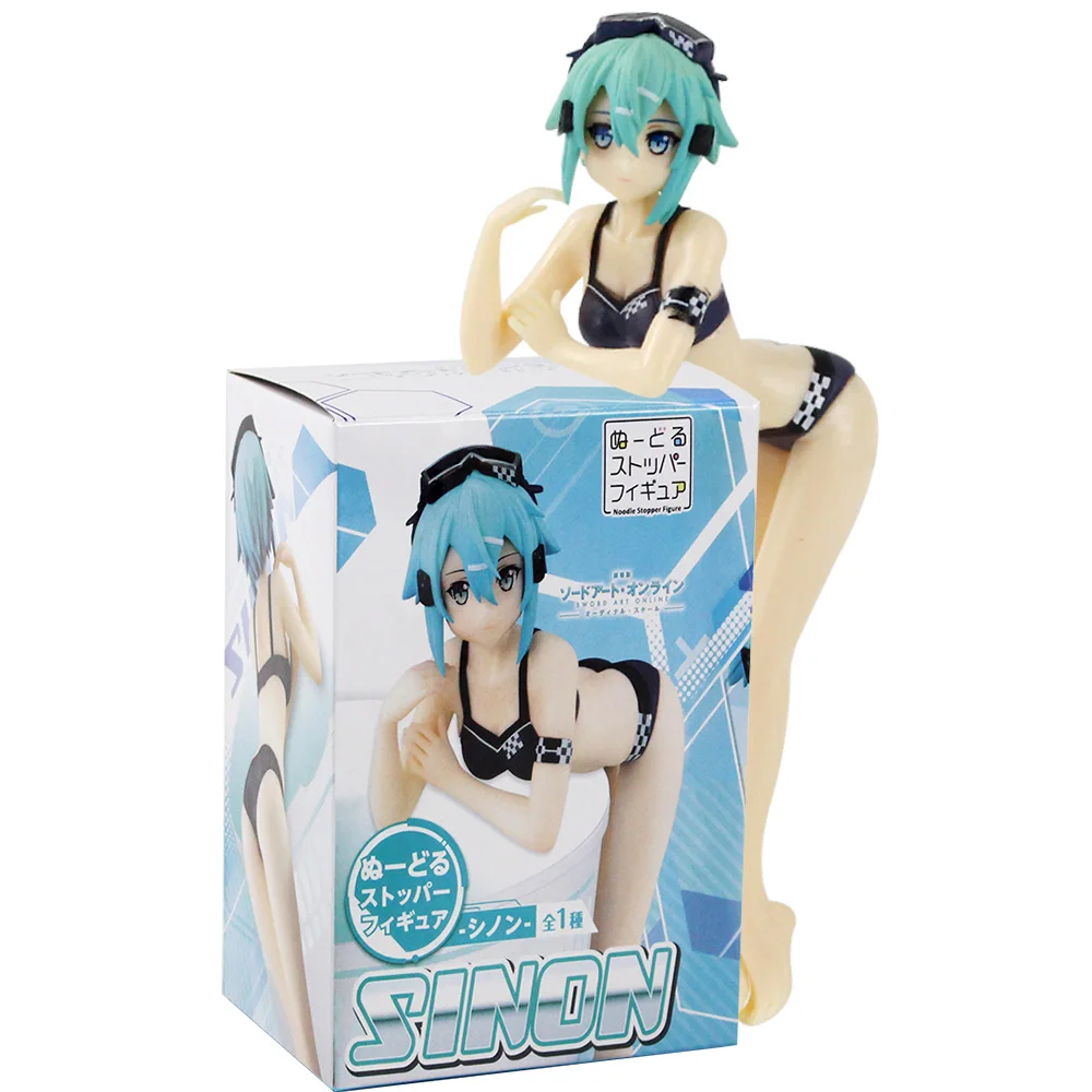 8 стилей Аниме Sword Art Online SAO YUI Kizuna AI AsunaYuuki Kirigaya Suguha лапша фиксатор фигурка игрушки сексуальная девушка фигурка - Цвет: 16cm with box