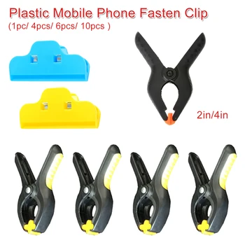

4pcs/6pcs/10pcs Phone Screen Fastening Clamp Plastic Clip Fixture Holding Repair Tool for IPhone Repair Mobile Phone Fasten Clip