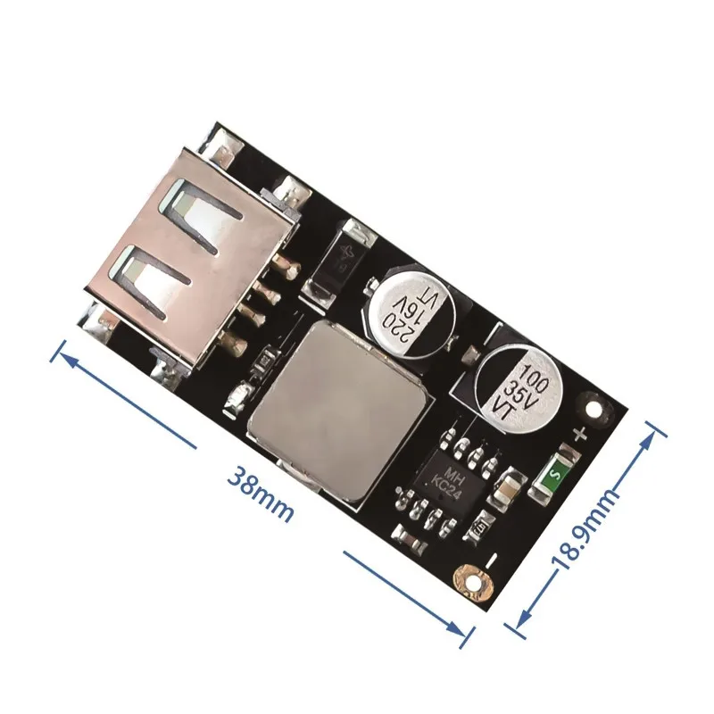 QC3.0 QC2.0 USB DC-DC понижающий преобразователь зарядный модуль 6-32 в 9 12 В 24 для быстрого