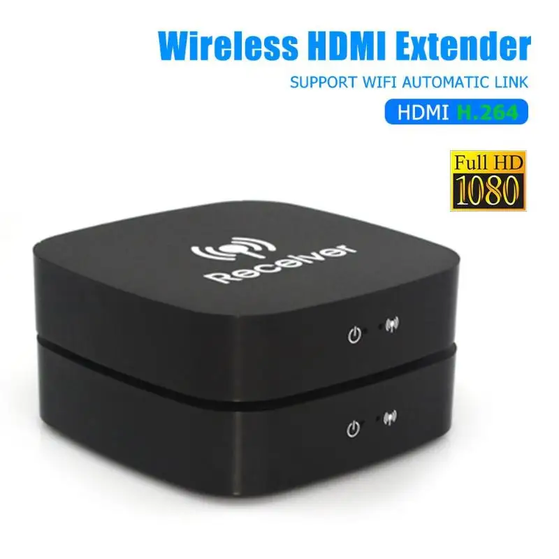 

2.4G/5G 1080P Wireless HDMI AV Video Support WIFI Automatic Link Smooth Picture Stable Transmitter Receiver IR Extender 20m