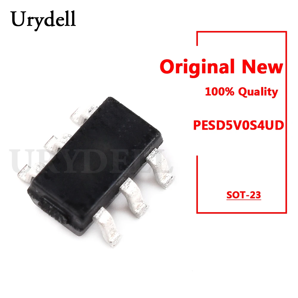 20 шт. четырехместные защитные диодные устройства ESD PESD5V0S4UD SOT-23 новые и