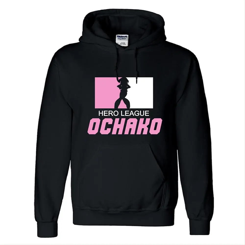 Мой Герой толстовки с капюшоном, верхняя одежда для всех может Todoroki шото 3D пуловеры c капюшоном, c принтом для Для мужчин Для женщин спортивный свитер - Цвет: OCHACO URARAKA