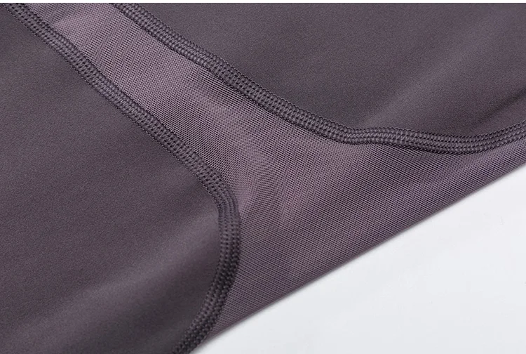Mesh Panel Leggings Yoga Women Mid Rise Gym Fitness Jogger Pants Breathable Sports Tights Squatproof Workout Running Bottoms