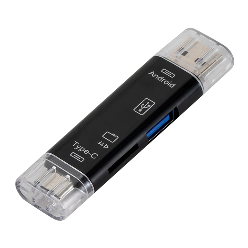 2 цвета все в 1 Usb кард-ридер высокоскоростной SD TF Micro SD кард-ридер Тип C USB C Micro USB память OTG кард-ридер