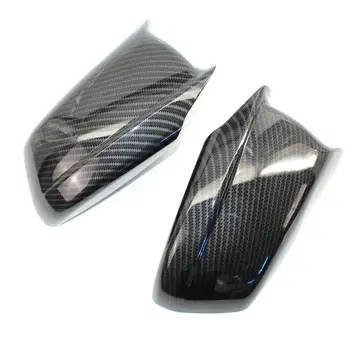 

A Pair Carbon Fiber/ABS Rearview Mirror Caps Replacement For BMW F10 F11 F18 5 Series 520 525 528 530 2010-2013 Auto Accessories