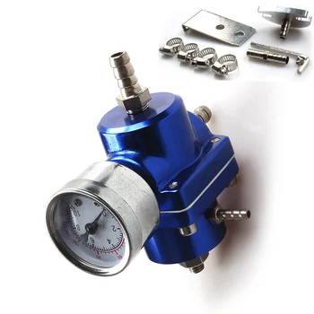 

New Adjustable Tomei Fuel Pressure Regulator With gauge Universal For BMW