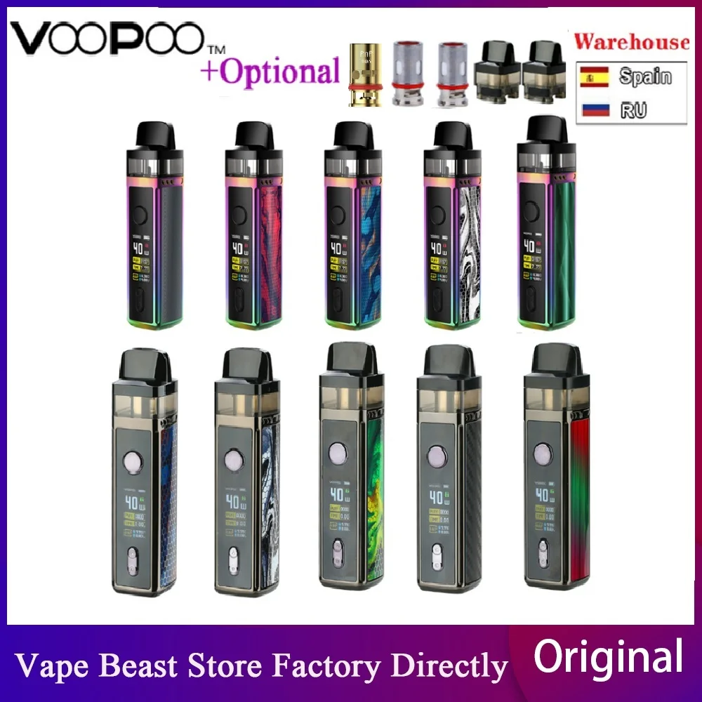 Набор для вейпа VOOPOO VINCI электронная сигарета с батареей 5 мАч баком 0 96 мл и цветным