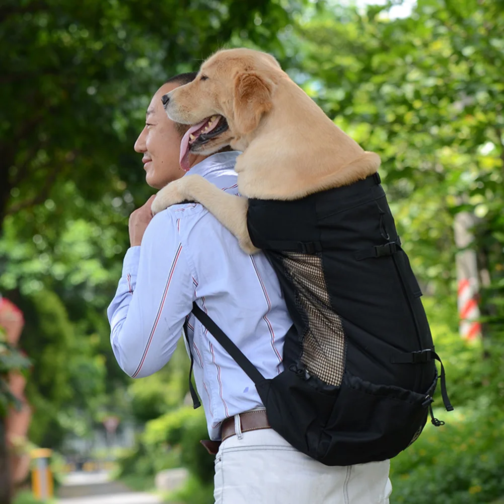 Hands Free собака кошка сетки поставки рюкзак для домашних животных шоппинг Верховая езда щенок моющаяся сумка для переноски Пешие прогулки Регулируемый Открытый путешествия