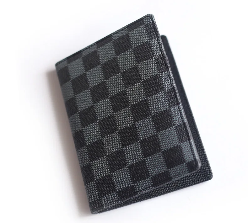 

Passport multi-function wallet card package passport package anti-degaussing anti-theft RFID passport plaid wallet