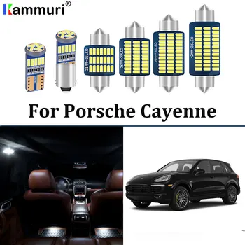 

19pcs White Canbus Car LED Interior Light Kit Package For Porsche Cayenne 2 958 92A 9PA 955 FULL LED interior lig (2002-2018)