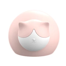 Мультфильм кошка дизайн двойного назначения силиконовые руки грелка зима охладитель взрывозащищенный впрыска воды с подогревом бутылка для воды мешок