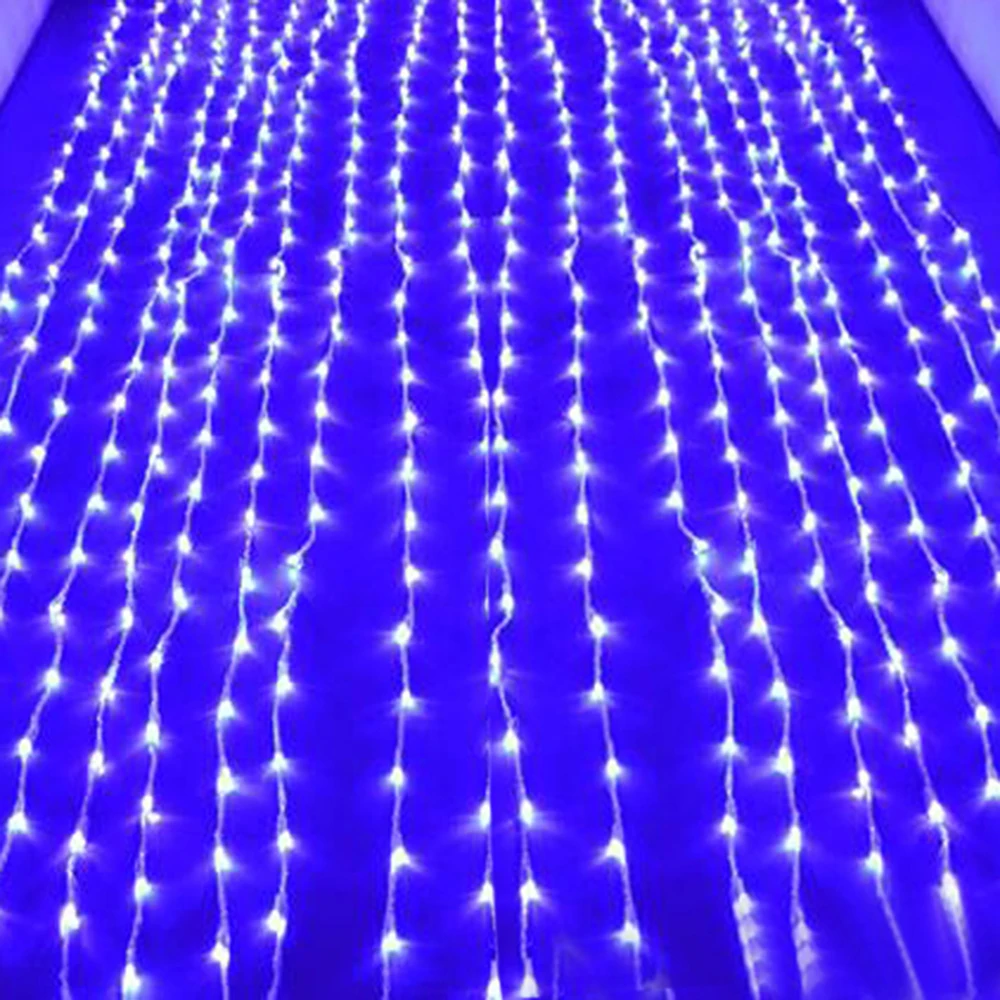 300Leds LED Light String Curtain Wedding Lights LED String Strip Ice Bar Lamp Garlands for Party Christmas Decoration