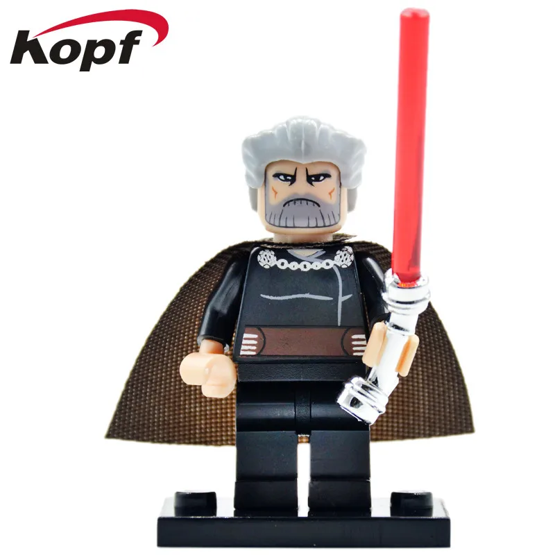 Строительные блоки космические войны Jawa Луминара ундули Люк Скайуокер Qui-Gon Jinn Ventress Дарт Вейдер фигурки для детей игрушки PG643 - Цвет: PG643 Without Box