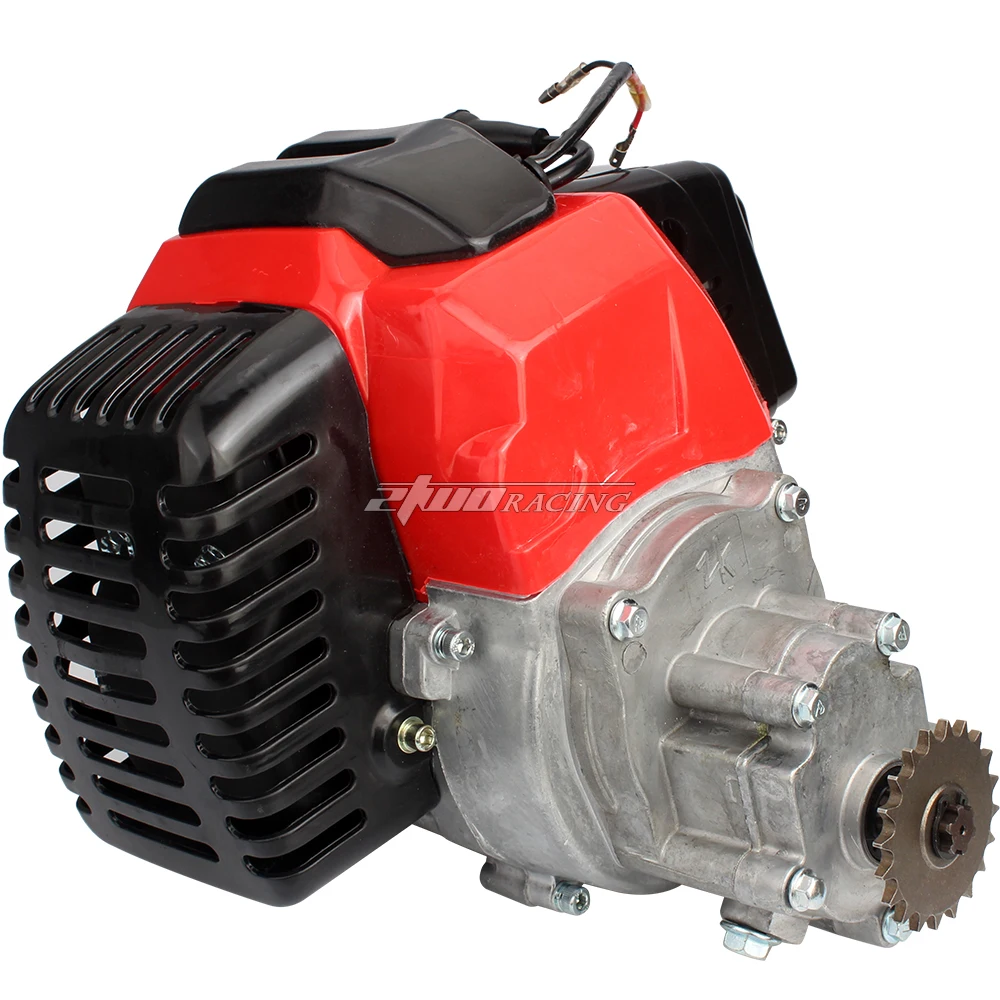 Complete 43cc 2 Stroke Engine Motor With Transmission Gearbox For Mini