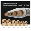 1Set 800W  Digital Display Water Pipe Welder Φ20-63mm Water Pipe Plastic Welder Machine Plumber Heating PPR RPV Butt Welding 3
