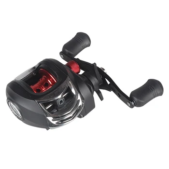 

12 Bearings High Speed Smooth Lightweight Precise Fishing Reel Low Profile Magnetic Easy Operation Sensitive Adjustable Brake
