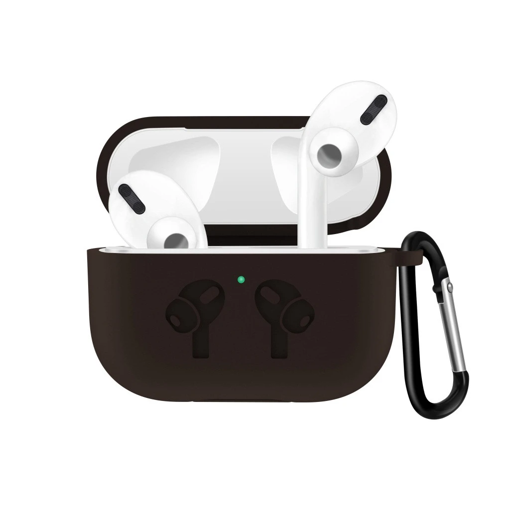 BW Ультратонкий силиконовый чехол для AirPods Pro с беспроводной зарядкой, силиконовый защитный чехол, bluetooth-гарнитура, противоударный чехол - Цвет: BW