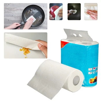 

Paper Towels For Kitchen Paper Food Oil On Paper Cupboard Oil - Absorbing PaperAbsorption Multifunctional Kitchen Roll Paper