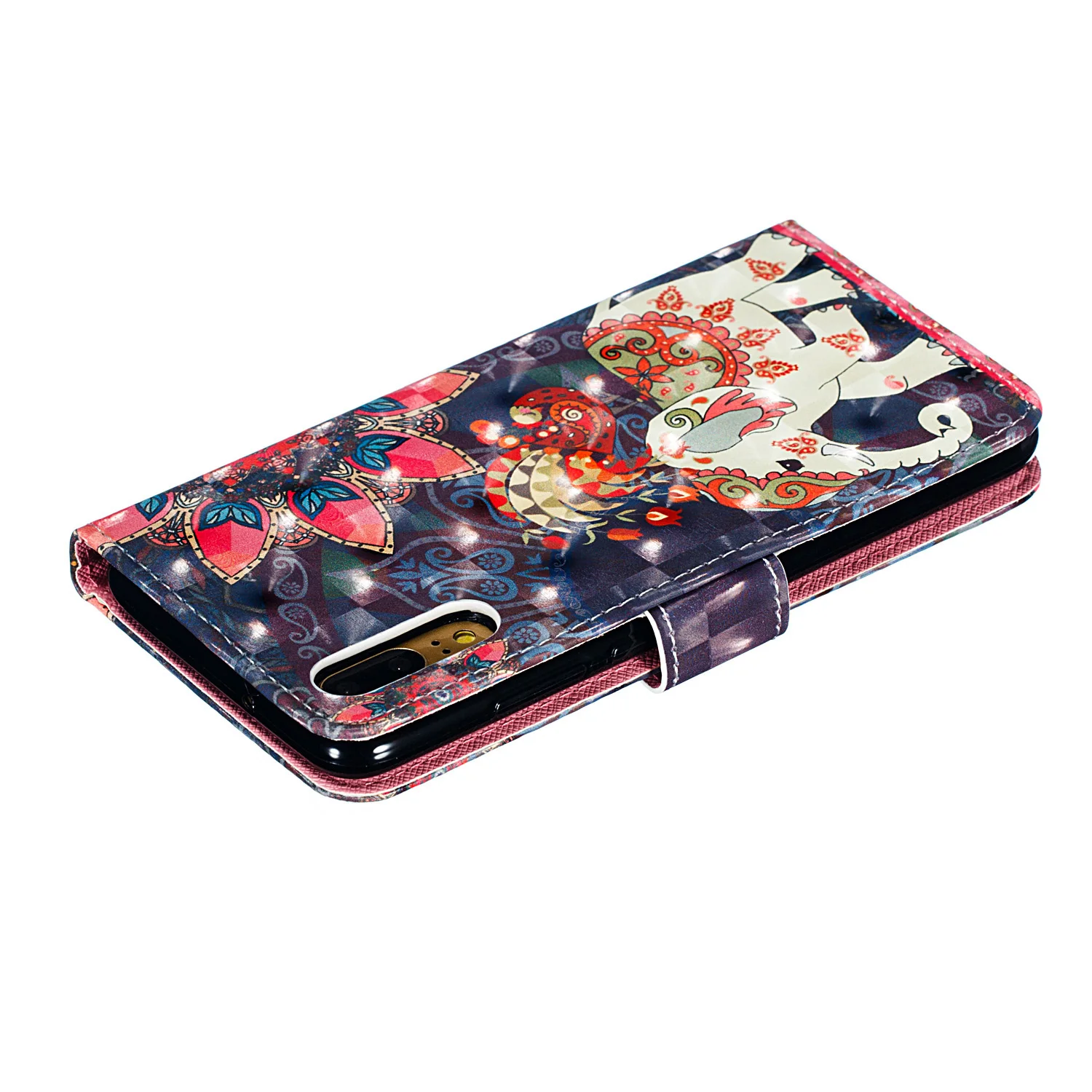 3D кошелек чехол для huawei p20 lite nova3e P20pro P20plus pu кожаный флип-чехол для телефона mate 20 lite mate 20 pro mate 20X чехол