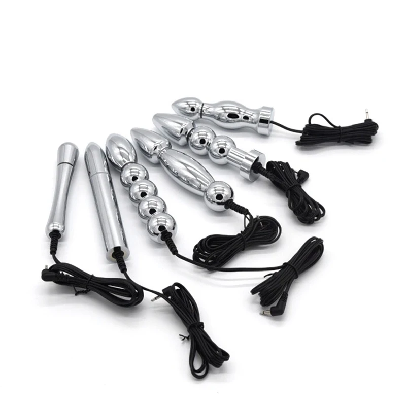 Electric Sex Toys Electro Stimulation ANAL VIBRATOR Butt Plug