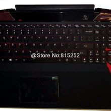 Подлокотник для ноутбука и клавиатуры для lenovo для Ideapad Y700-15ISK английский США 5CB0M38019 верхний чехол с тачпадом