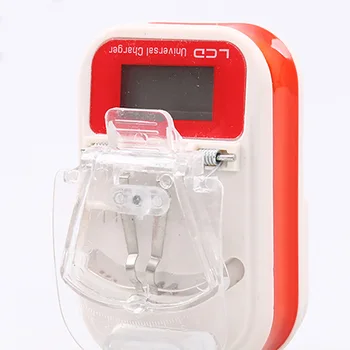 

Phone Battery Charger With LCD Indicator Screen US EU Plug Charging Adapter For Android Smart Cell Phones Battery