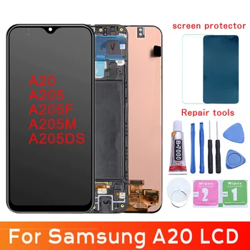 

For Incell & ORIGINAL For Samsung Galaxy A20 A205 A205F A205M A205DS LCD Screen Display Touch Screen Digitizer Black With Kit