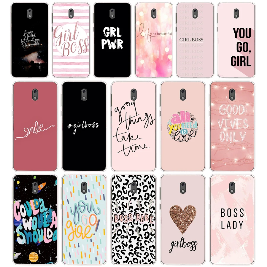 39 Honey Girl Boss Like A Boss Custodia Protettiva In Silicone Tpu Per Telefono Custodia Per Nokia 2 2.3 3 3.1 5 5.1 Custodia Morbida