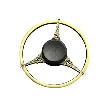 

Useful Adults Children Hand Relief Toys Finger Spinner Alloy Metal Hand Tri Spiner Ring Hobbies for Adults