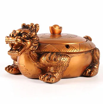 

NEWYEARNEW Resin Ashtrays mascot Creative Cigarettes Ash Trays Business Boyfriend Gift Decoration Home Furnishing Gifts