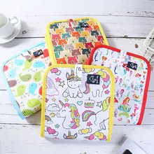 Douyin стиль знаменитостей, детская доска для рисования, нарисованная книга для рисования, портативная, для молодых студентов, 14 страниц, альбом с рисунком медведя