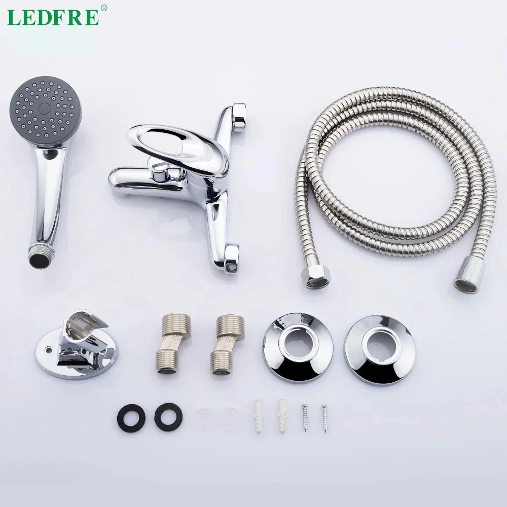 LEDFRE одноступенчатая Одноручная ванная комната кран горячей и холодной воды