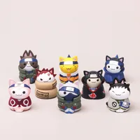Naruto Shippuden versione gatto chibi 8 pezzi 1