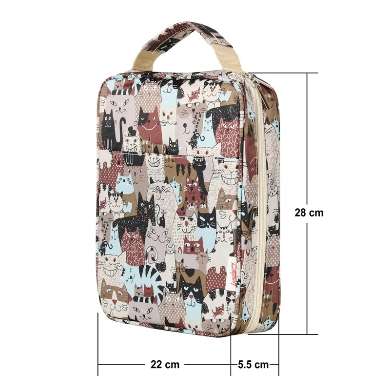 Large Capacity Coloured Pencils Case for 150 Pencils Pen Markers Multi-Layer Pen Holder Bag for Stationery Organization School A