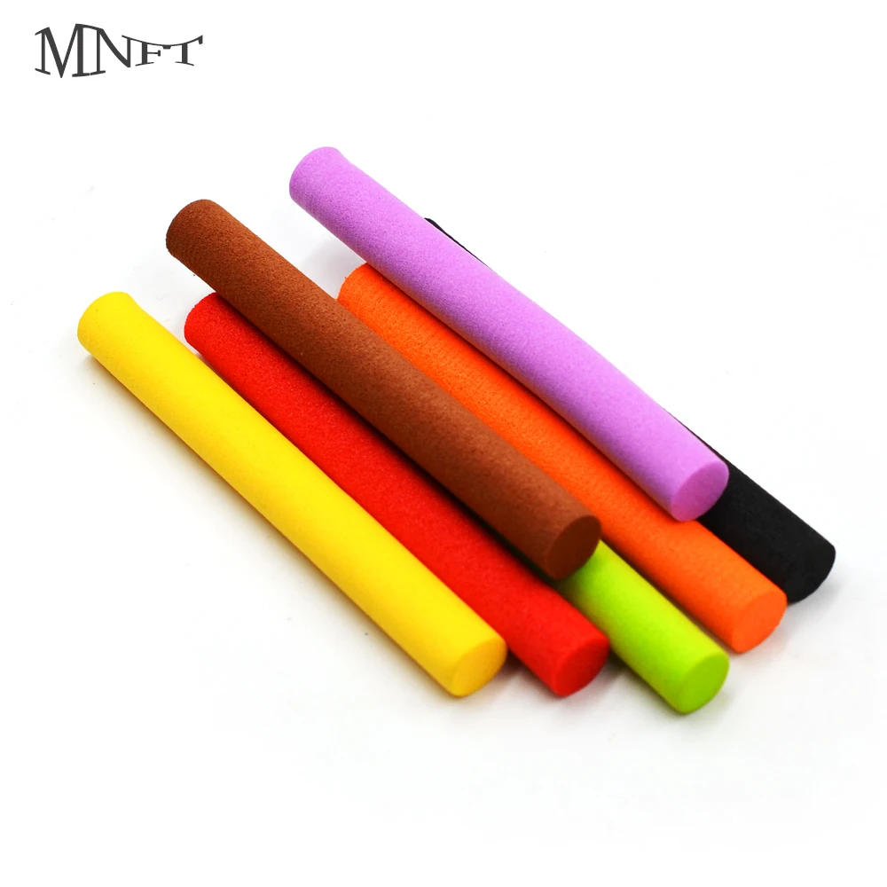 

MNFT 10Pcs 8mm 6mm Cylinder Foam Rig Foam Sticks Hair Rig Floating Carp Fishing Fly Tying EVA Parachute Post