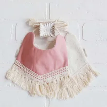 Детские нагрудники для детей Гидрофильная ткань зимний шарф для маленьких девочек кормления двухслойные брюки для мамы уход кисточкой нагрудники, Слюнявчики, Одежда для новорожденных