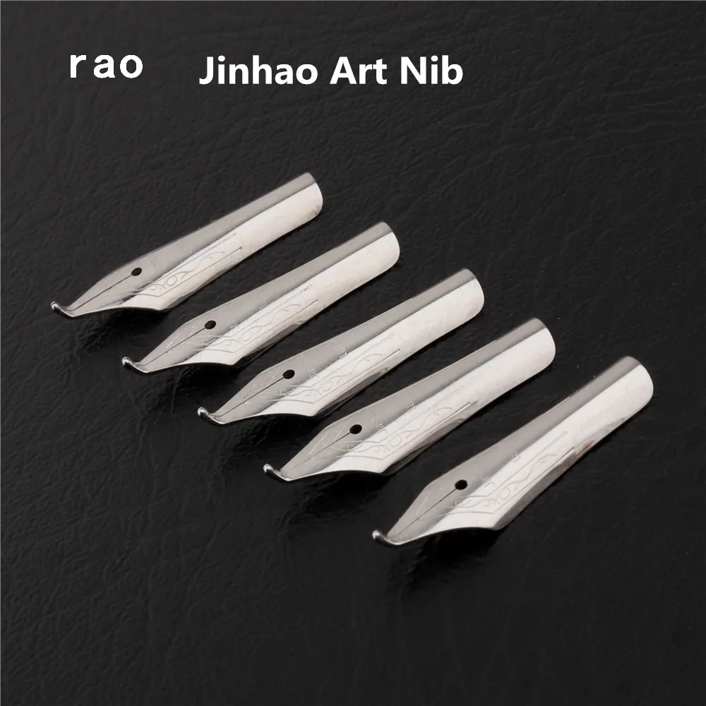 

Jinhao 5pcs Art Nib Fountain pen Universal all Photo Tip Student stationery Supplies Replace the other pen