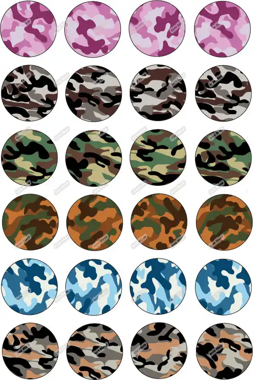 Decoration De Gateau De Camouflage Militaire 24 Pieces Papier De Riz Cupcake Militaire Cookies Anniversaire Mariage Fournisseur De Fete Aliexpress