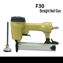 Pistolet à ongles droit F30 / 1013J agrafeuse de Construction pneumatique, décoration de meubles d'intérieur de maison, pistolet à ongles pneumatique YZ 