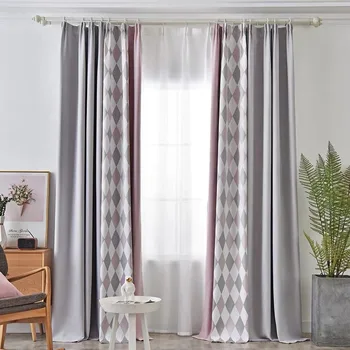 

Pure Color Window Blackout Curtain Thickened Cotton Linen Shading Cutains for Living Room Bedroom Luxury Curtains Courtain