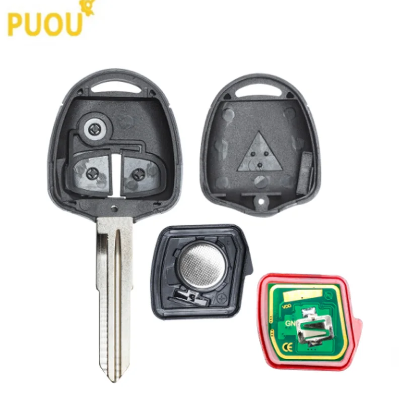 Car Remote Key Fit for MITSUBISHI 2005 2006 2007 2008 2009 2010 Outlander Pajero Montero Triton ASX Lancer 433MHz ID46 PCF7936