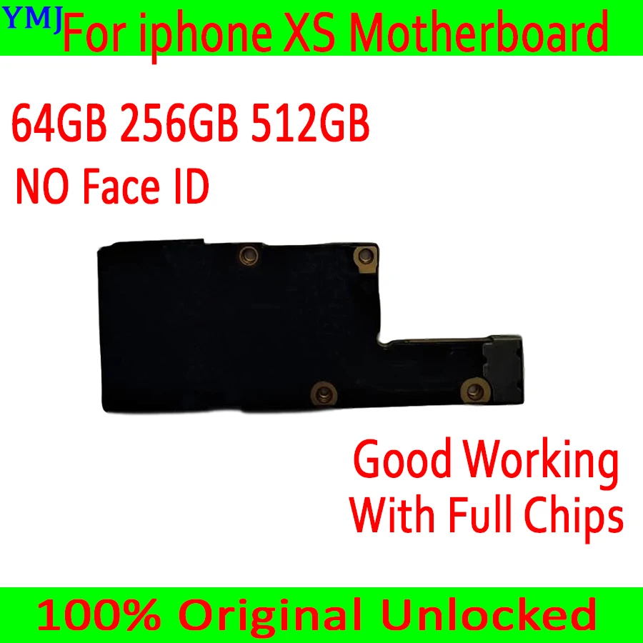 

Mainboard MB For iPhone XS Unlocked iCloud Motherboard With/Without Face ID Original Used OK Main Logic Board 100% Good Working
