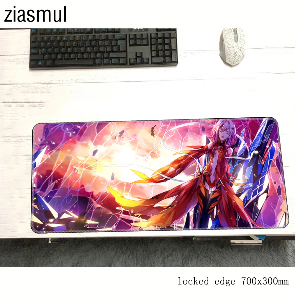 Guilty Crown padmouse подставка для запястья 70x30 см игровой коврик для мыши игровой компьютерный стол Kawaii коврик notbook mousemat pc