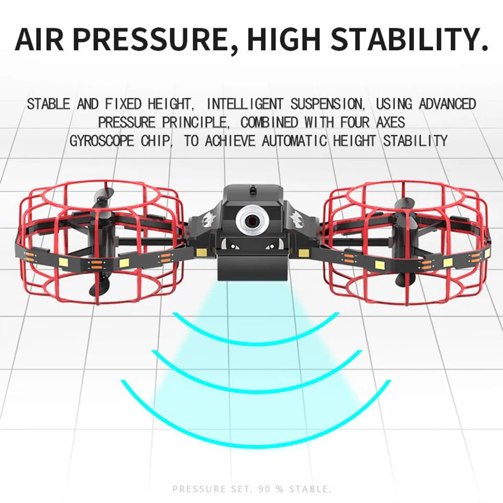 Дрон 4k игрушки RC самолет M3 2,4G WiFi FPV 5MP 720P камера складной воздушный давление постоянный RC Квадрокоптер игрушка для детей и взрослых