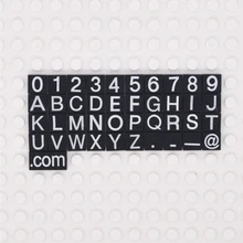 Mała cząstka 3070 cegła 1X1 MOC zabawka budowlana alfanumeryczny Symbol drzwi Parking kod płyta klawiatura numer tanie i dobre opinie GUDUOLA 4-6y 7-12y 12 + y 18 + CN (pochodzenie) Kompatybilne z lego technic Unisex Mały klocek do budowania (kompatybilny z Lego)